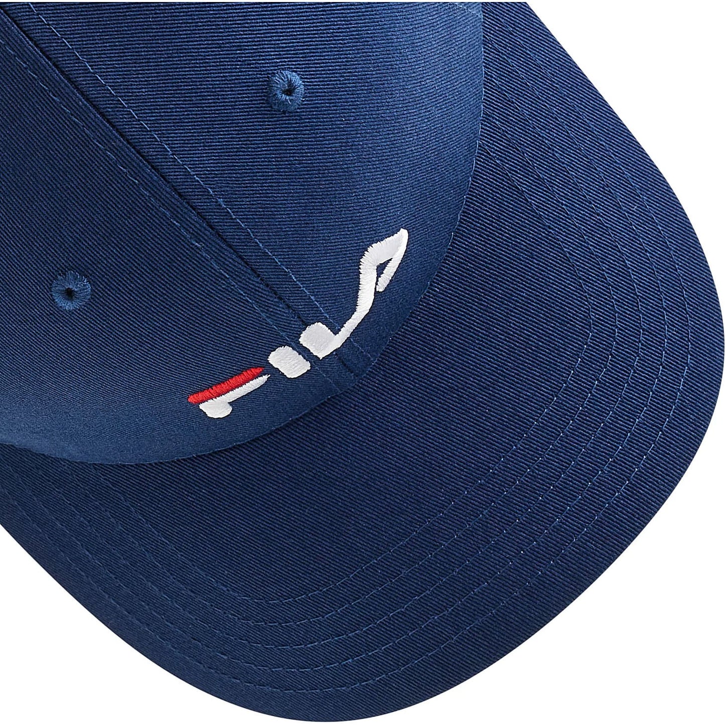 Šiltovka Fila BRASOV 6 panel cap linear logo strapback tmavomodrá