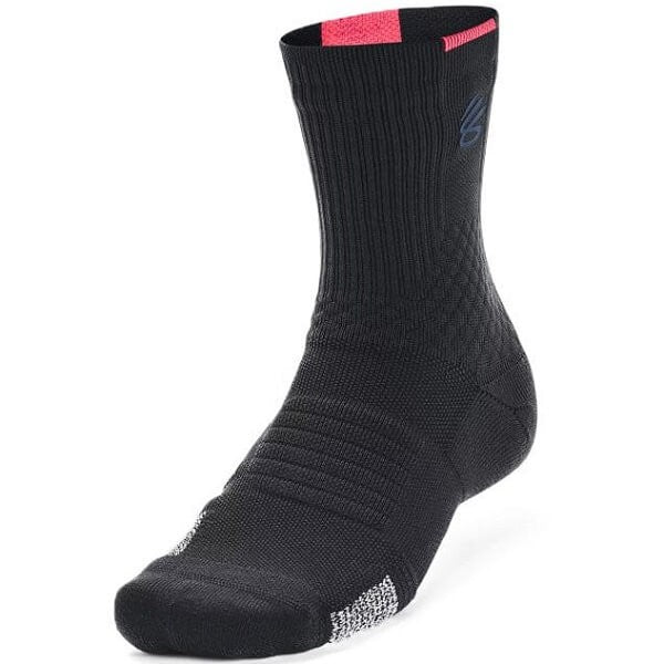 Športové ponožky Under Armour Stephen Curry UA AD Playmaker Mid čierne