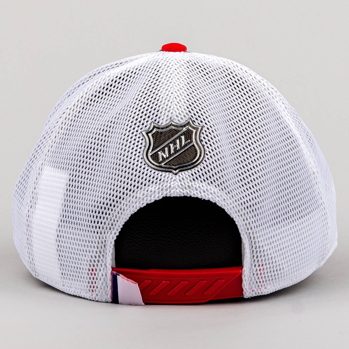 Šiltovka so sieťkou Fanatics NHL Authentic Pro Draft Washington Capitals tmavomodrá