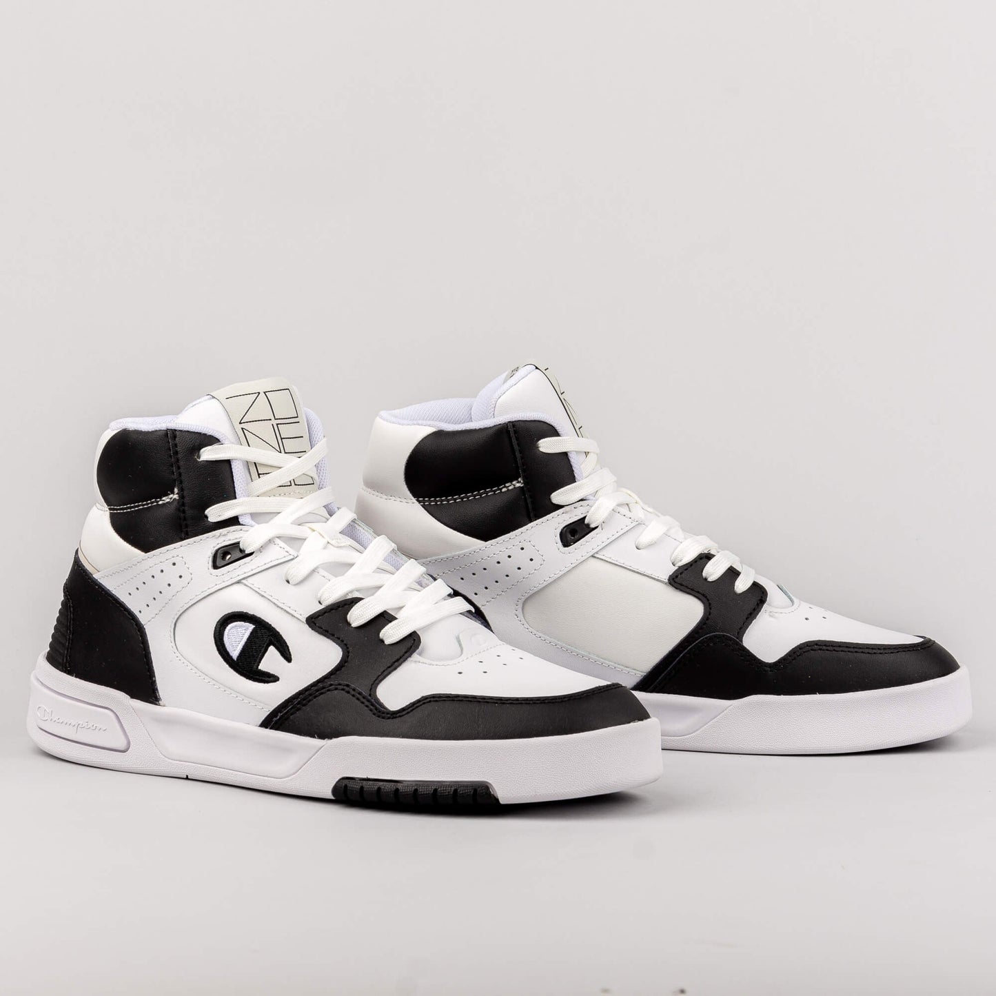Champion Mid Cut Shoe Z80 Hi White/Black