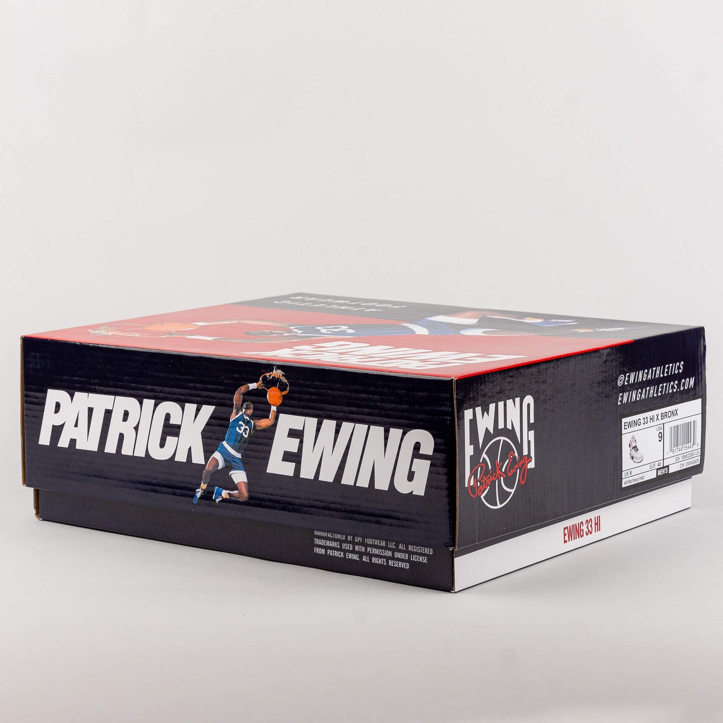 Tenisky Ewing Athletics 33 HI x Bronx NY Yankees white/navy/red