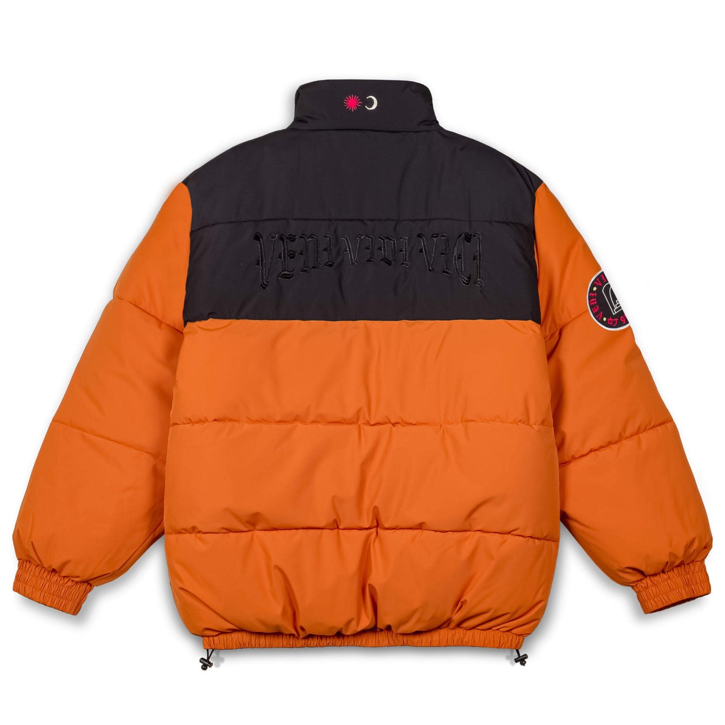 Zimná bunda GRIMEY WEAR VITA DEORUM (GRMY X OJ) PUFFER JACKET ORANGE oranžová