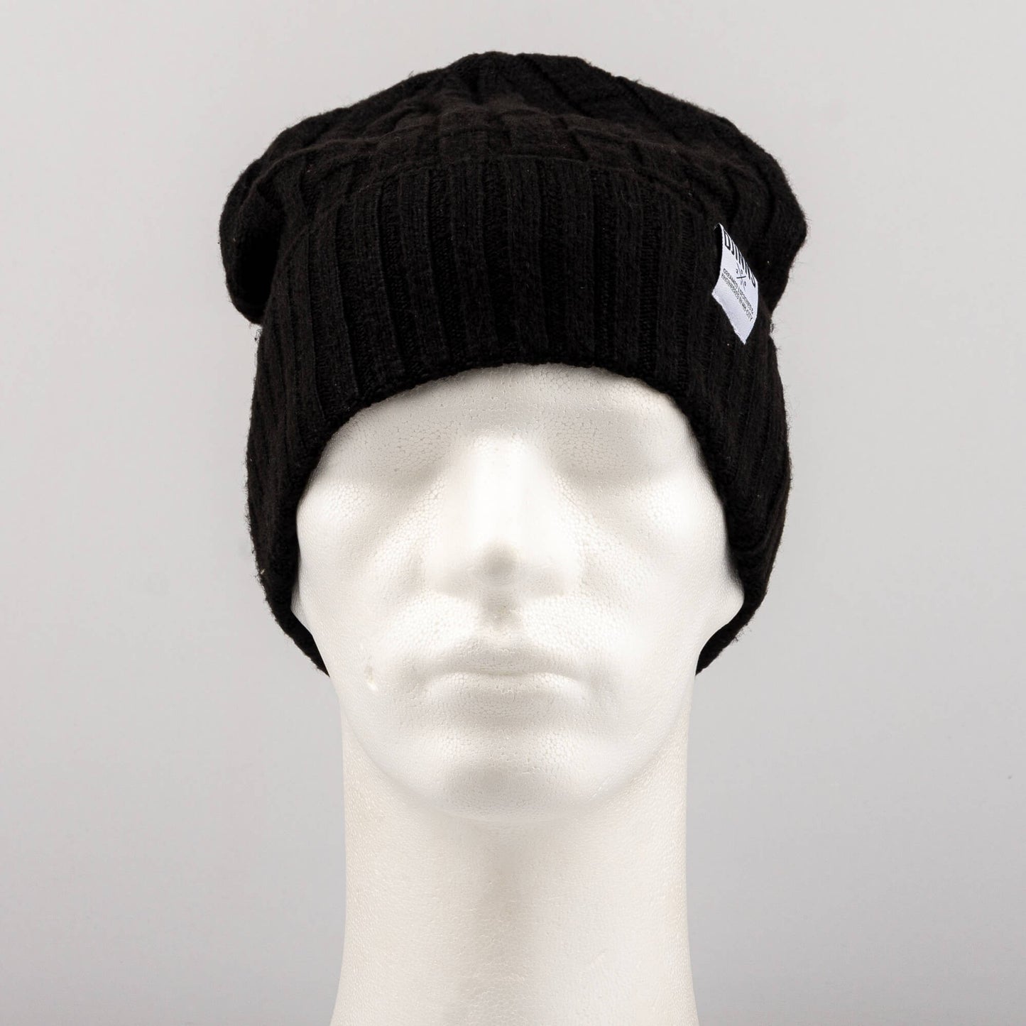 Zimná čiapka DJINN'S Basic Beanie Bamboo Knit čierna