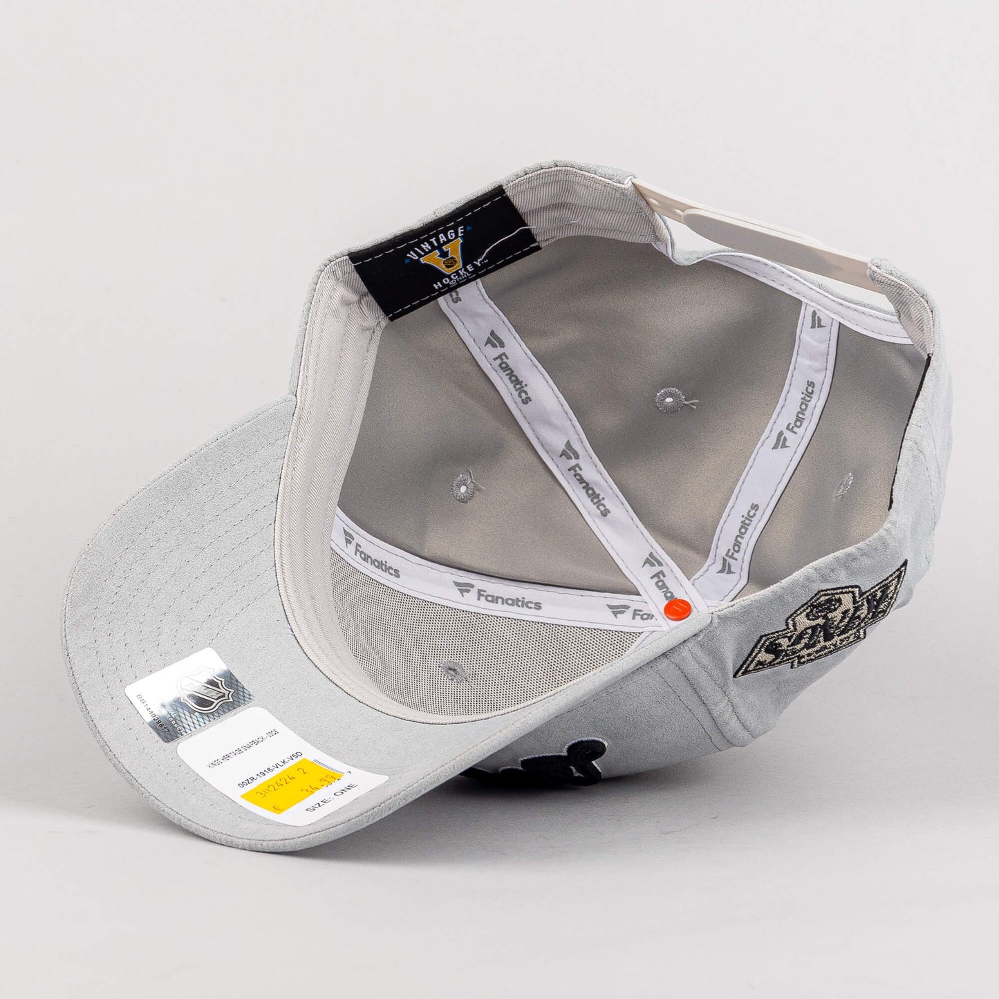 Šiltovka Fanatics NHL Heritage Snapback Los Angeles Kings šedá