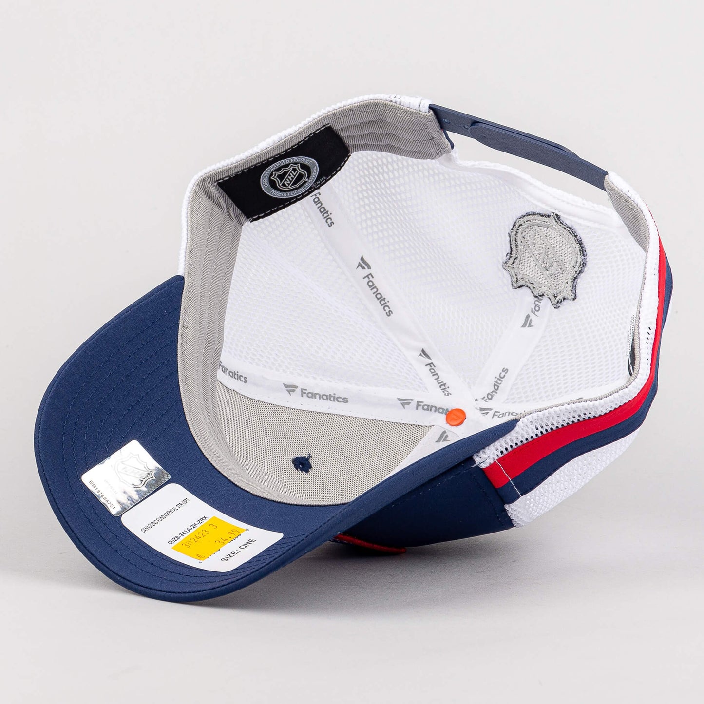 Fanatics NHL Fundamental Structured Trucker Montreal Canadiens Athletic Navy/Bright Cardinal