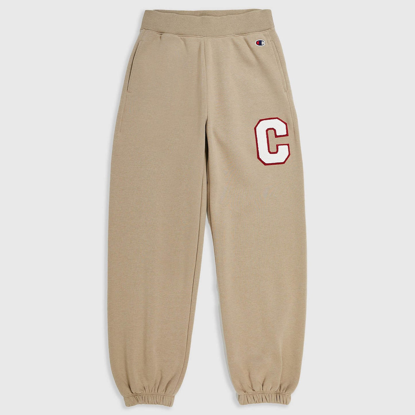 Champion Elastic Cuff Pants Cream