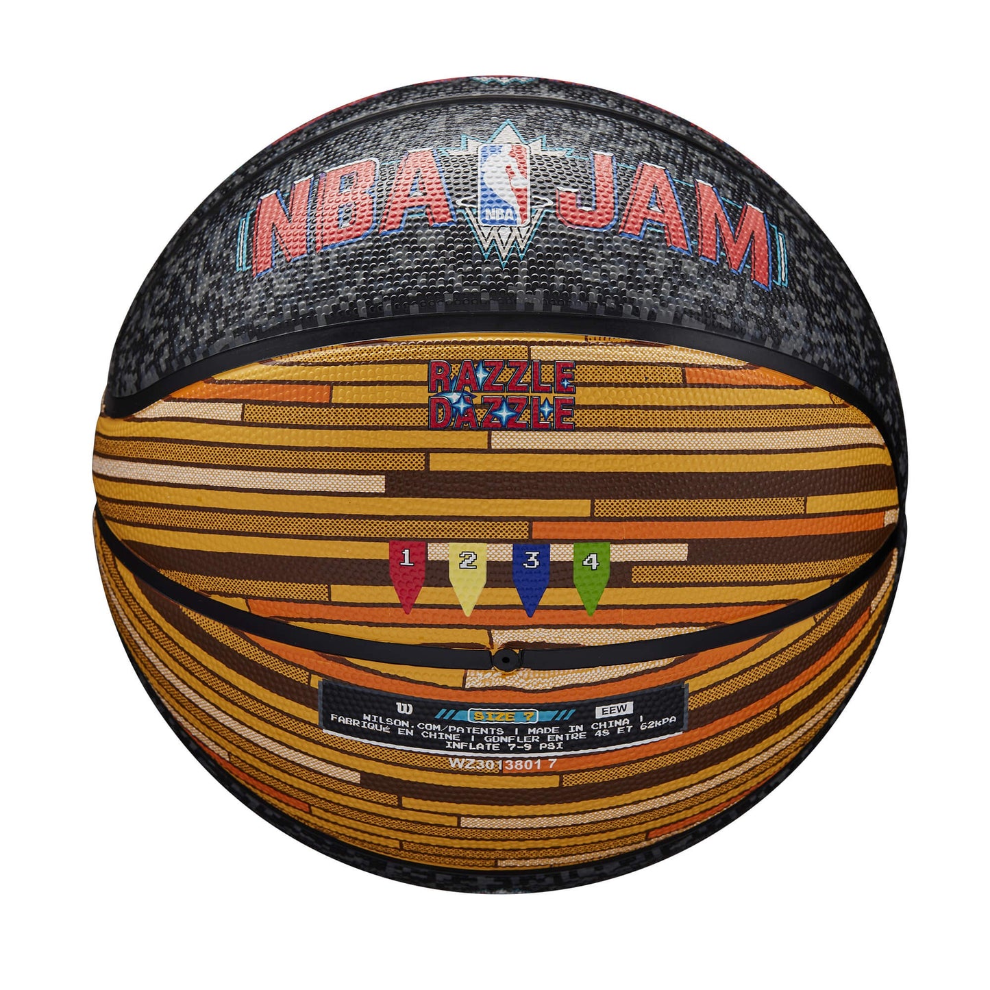 Basketbalová lopta Wilson NBA JAM Outdoor veľkosť 7