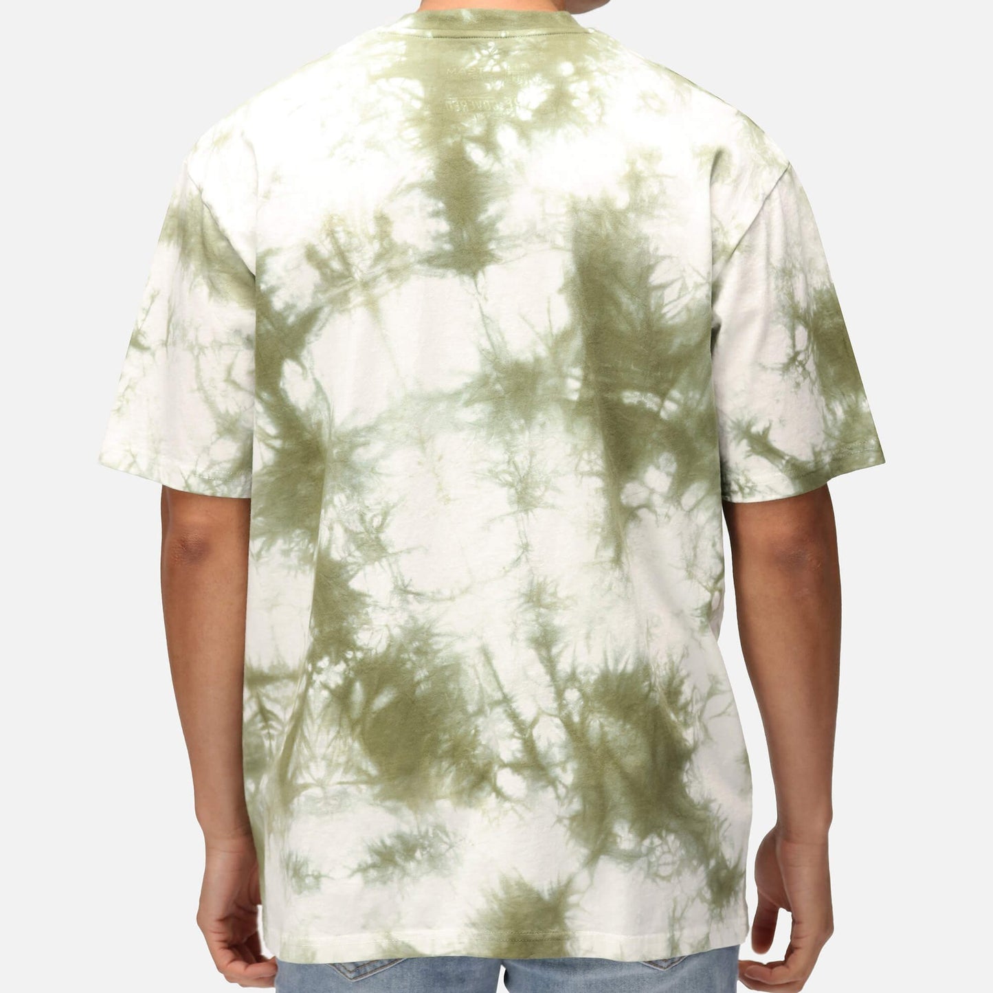 Re:Covered NFL Seahawks Helmet Green Tie Dye Relaxed T-Shirt