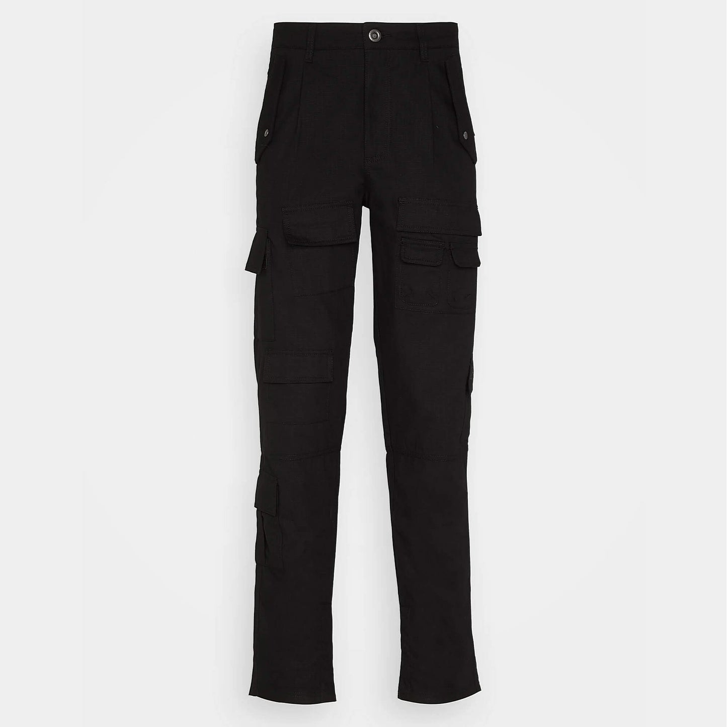 Nohavice Sean John SJ Script Logo Mulitpocket Cargopants - black čierne