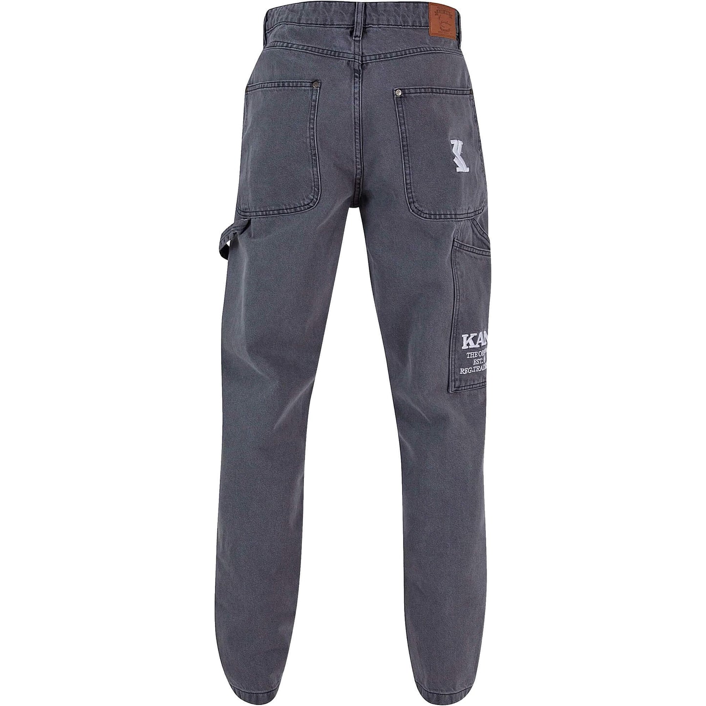 Džínsy Karl Kani KK Retro Tapered Workwear Denim light grey šedé