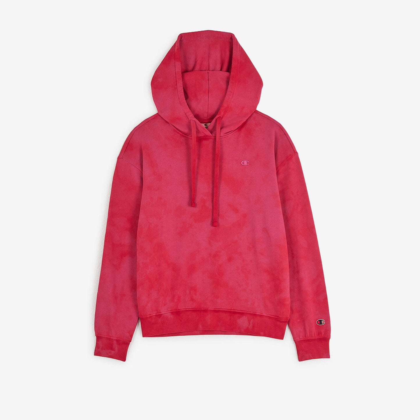 Dámska mikina s kapucňou Champion Knitted hooded sweatshirt červená