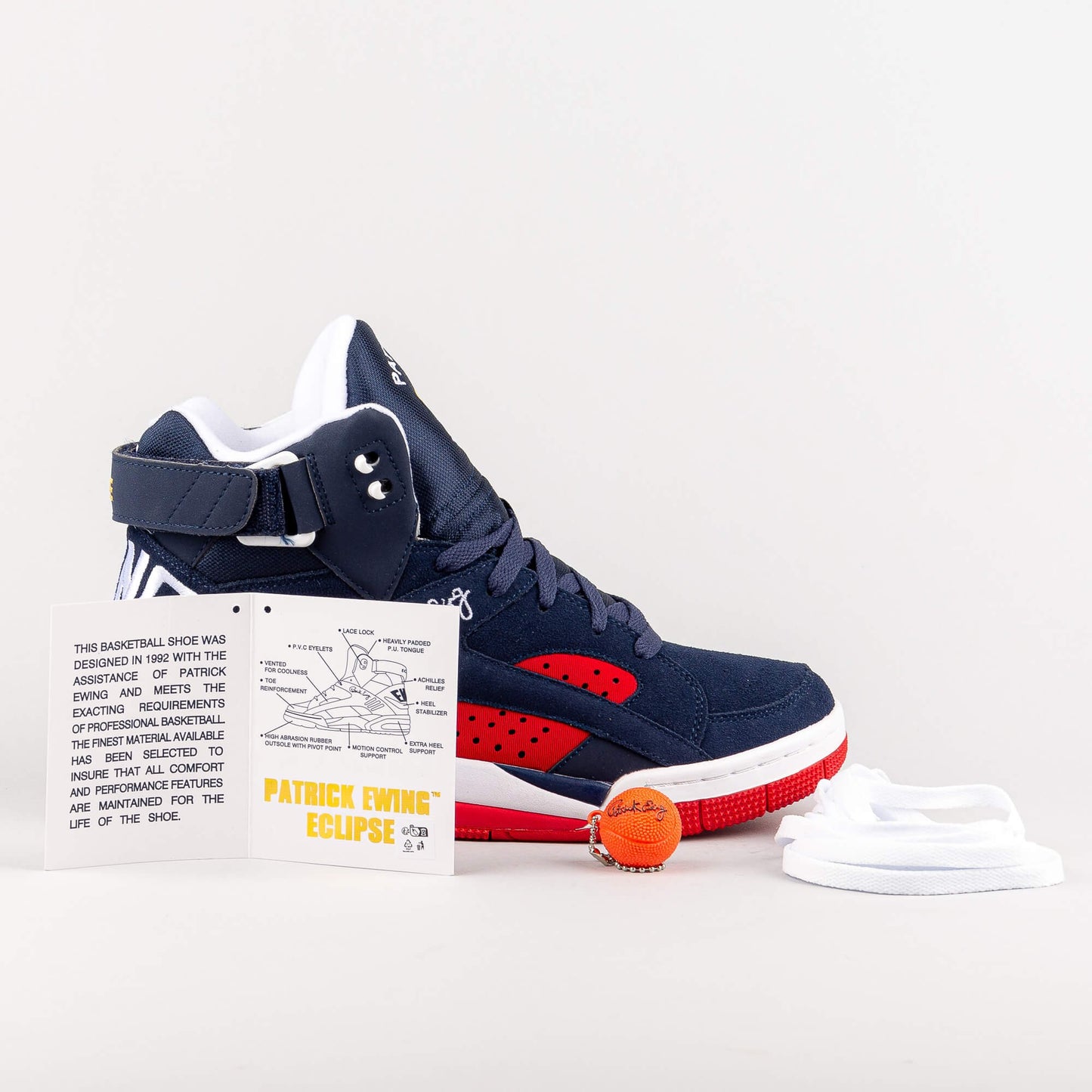 Tenisky Ewing Athletics ECLIPSE Navy/Red White Barcelona 1992 USA Dream Team “Away” Colorway