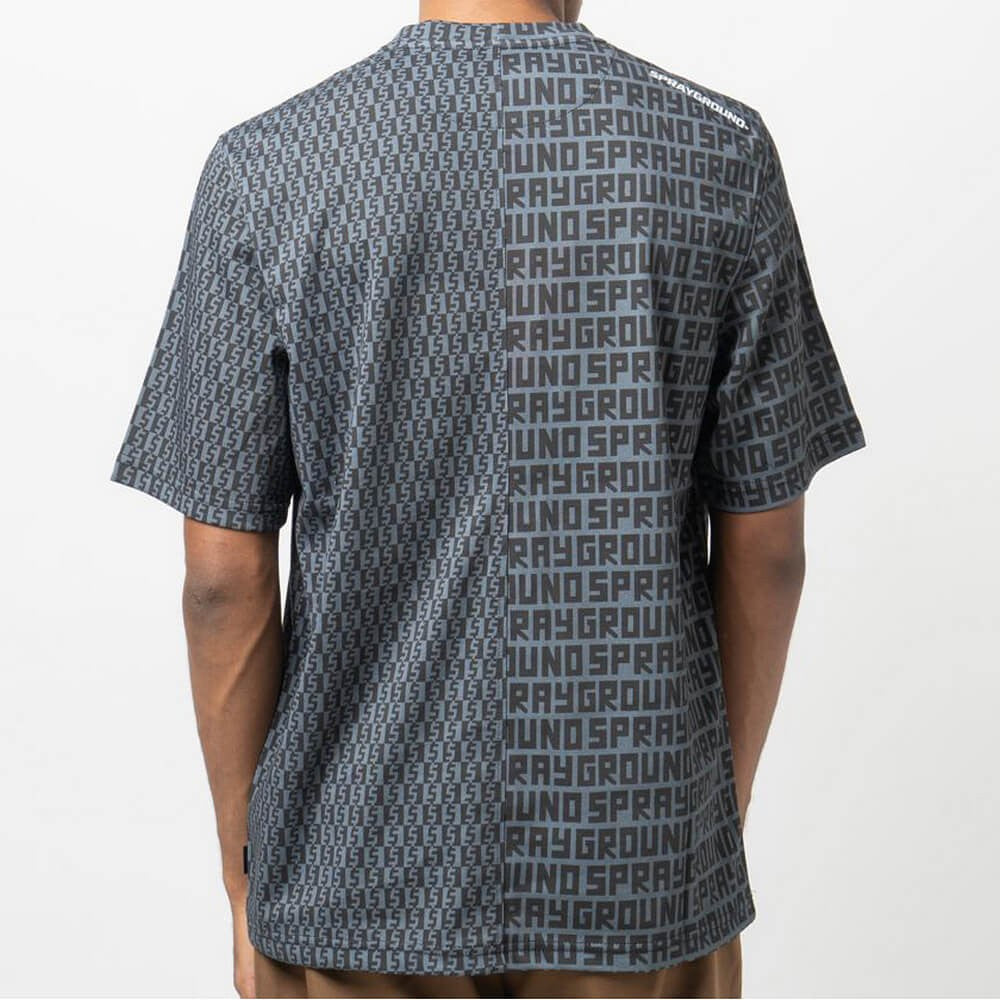 Sprayground Eclipse Split T-Shirt Black