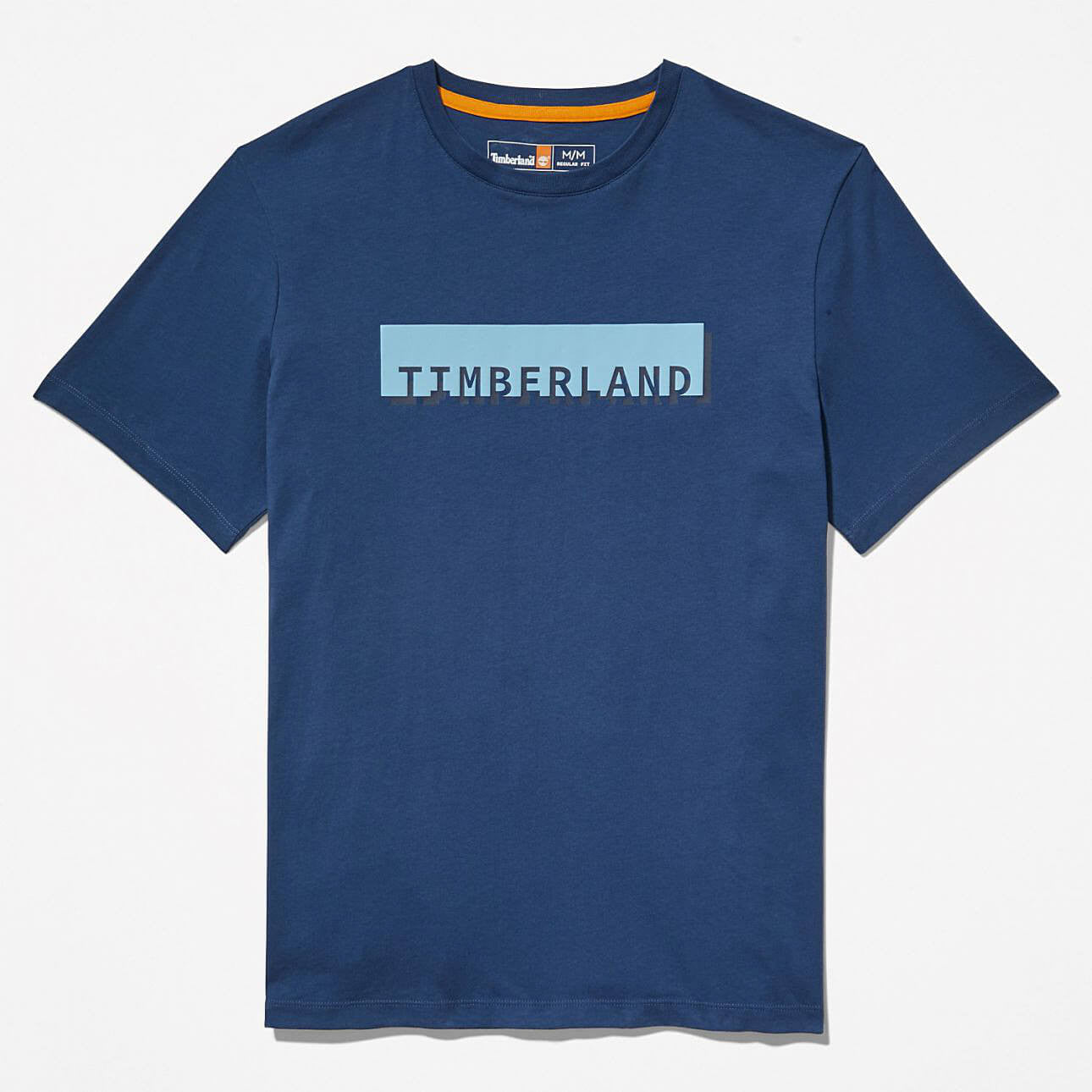 Timberland SS Branded Linear Dark Denim