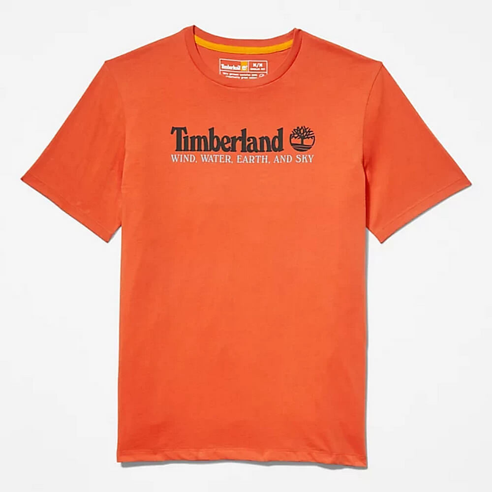 Timberland NEW CORE Front Graphic Tee (Regular) Burnt Ochre