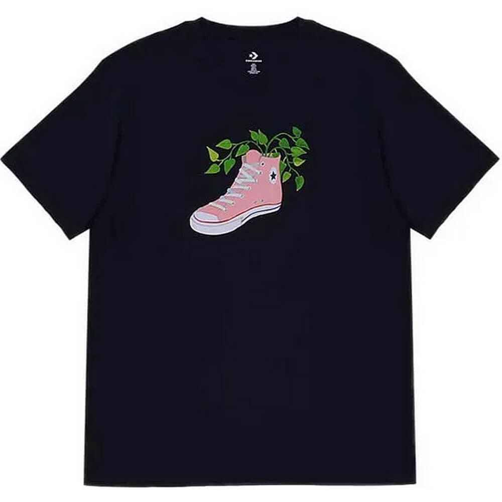Converse LET'S GROW SNEAKER TEE BLACK