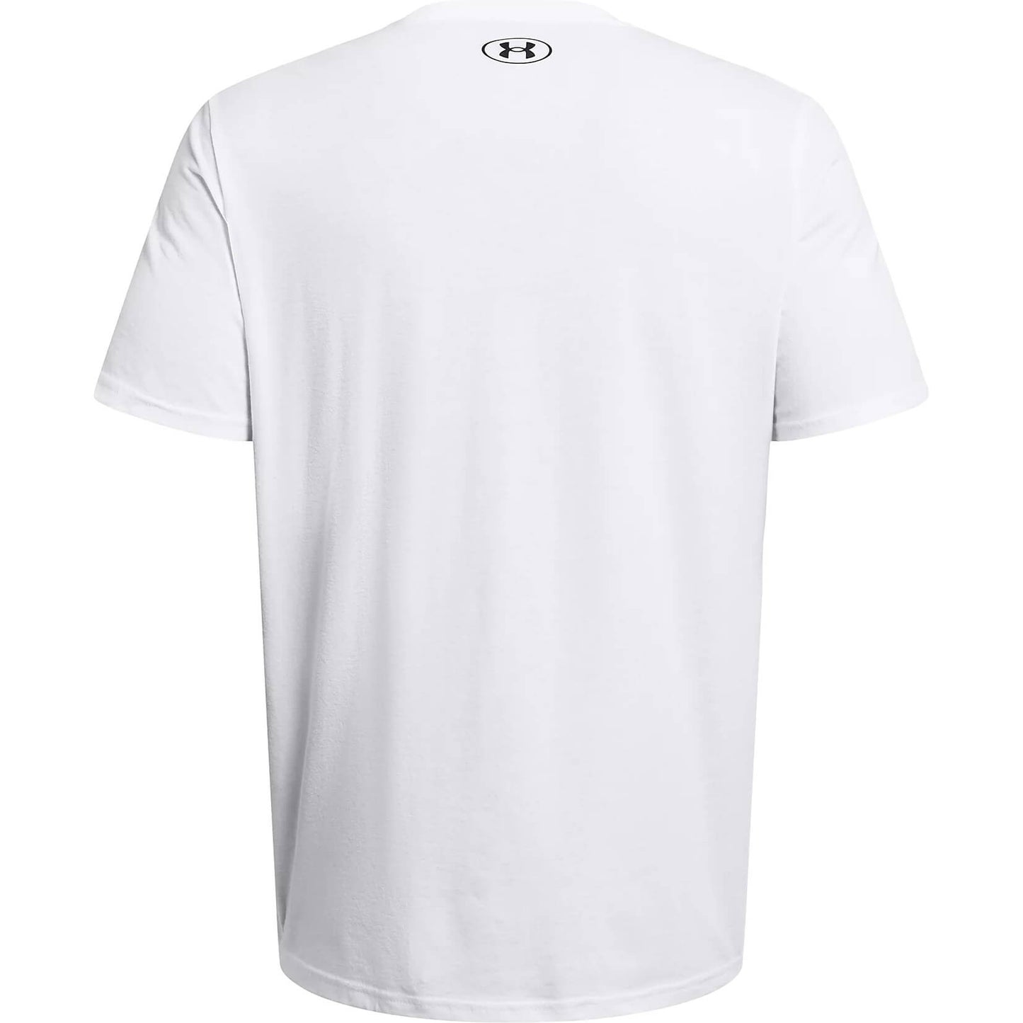 Under Armour UA Colorblock Wordmark SS White