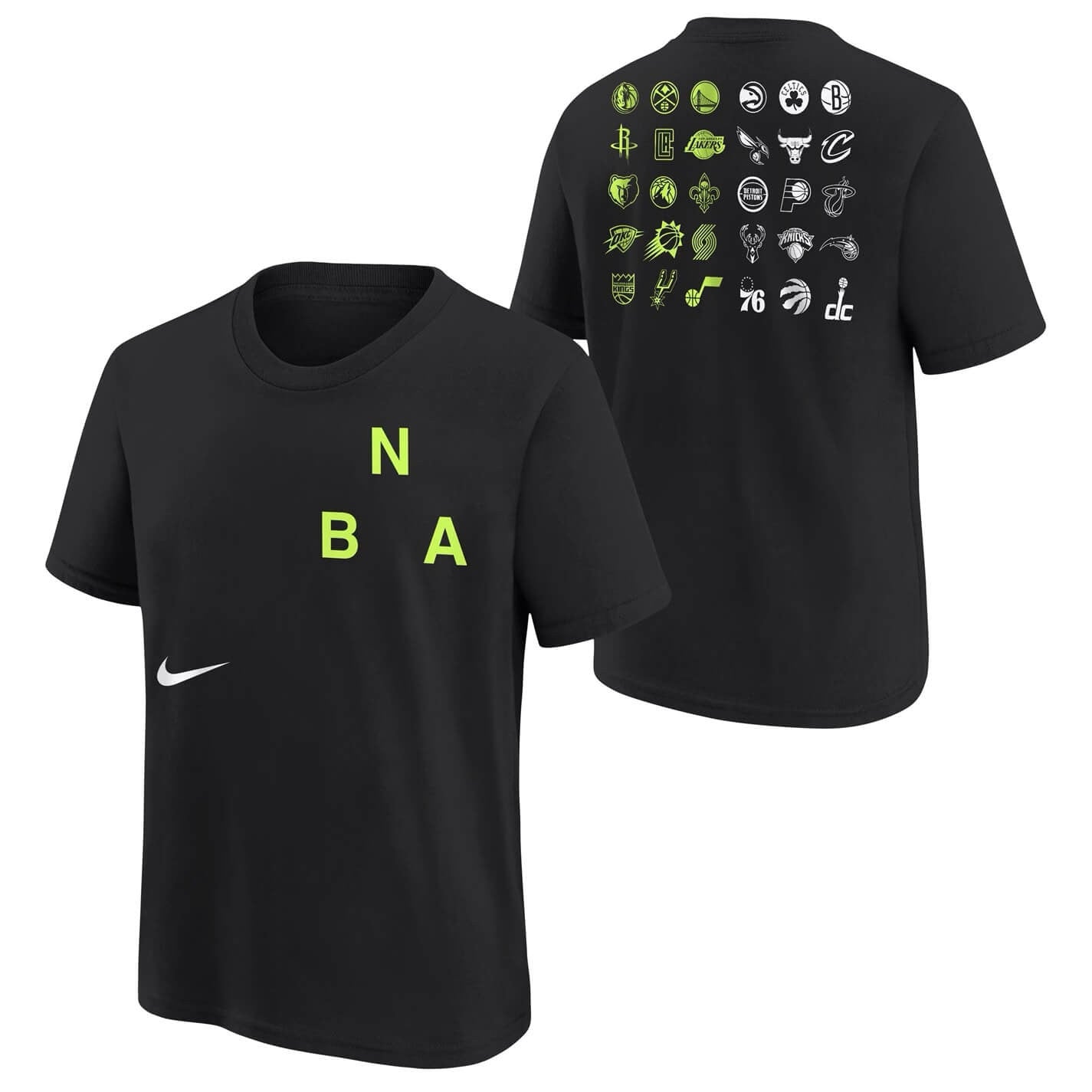 Nike Nk T31 Ss Tee Nba All Black