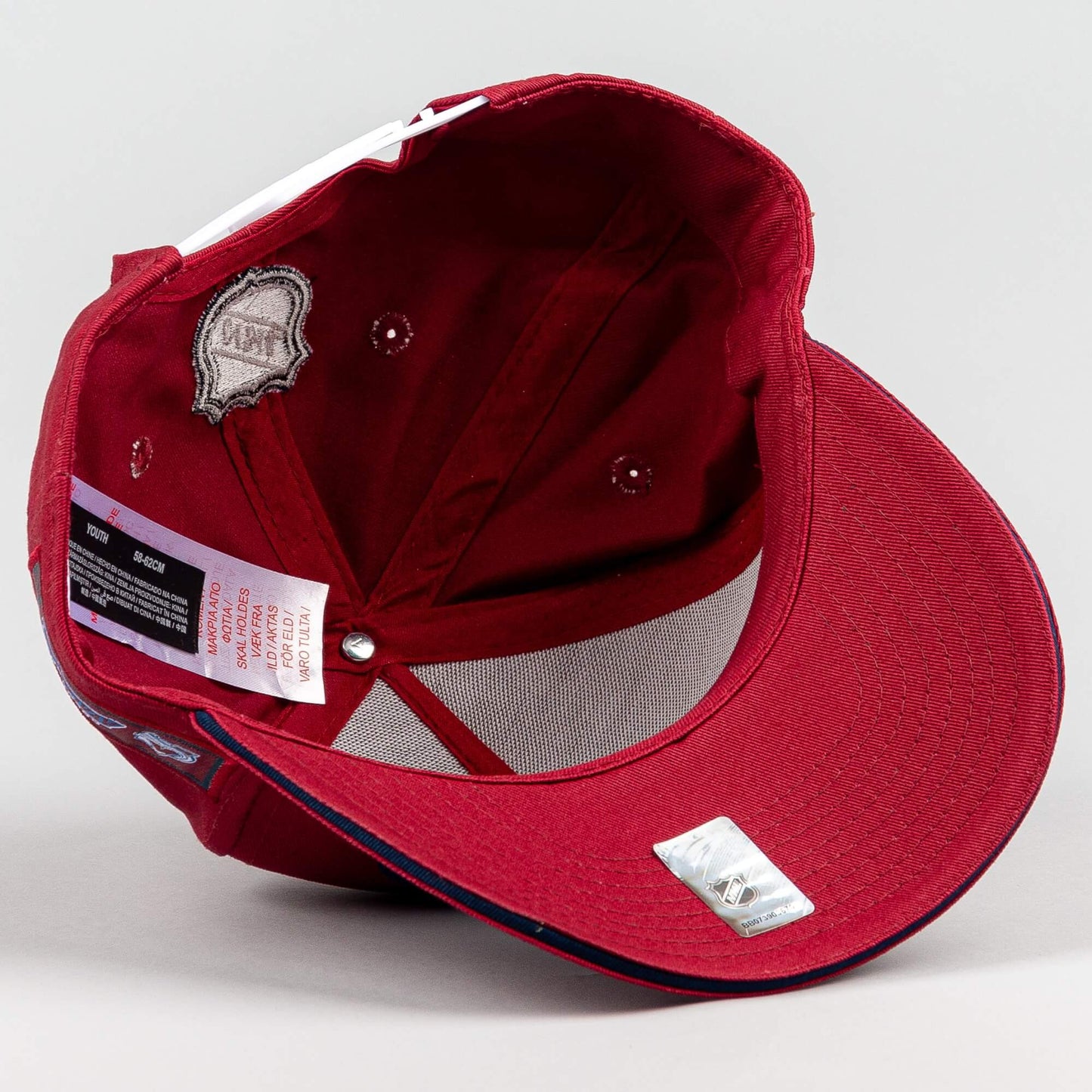 Outer Stuff NHL Big-Face Precurved Snap Avalanche Bordeaux