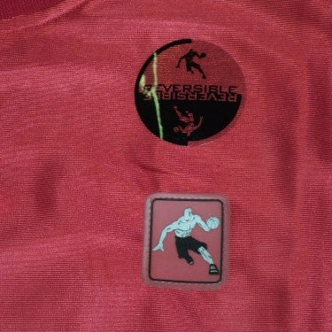 Obojstranný basketbalový dres AND1 DONE DEAL REVERSIBLE SHIRT šedý/červený