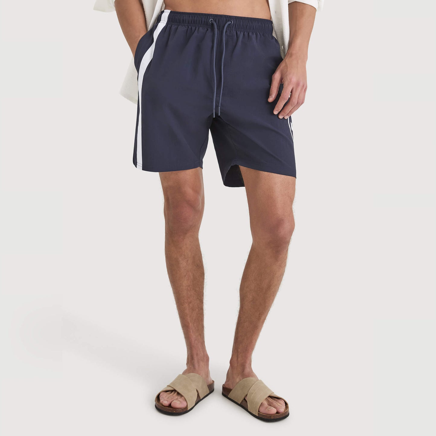Pánske plavecké šortky Nautica Severn 7'' Swim Short tmavomodré