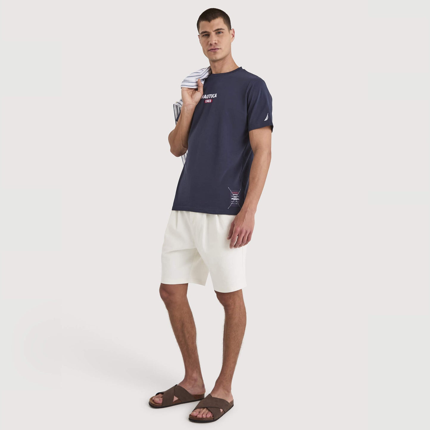 Pánske tričko Nautica Indus T-Shirt tmavomodré