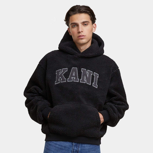 Mikina s kapucňou Karl Kani Comfortable čierna