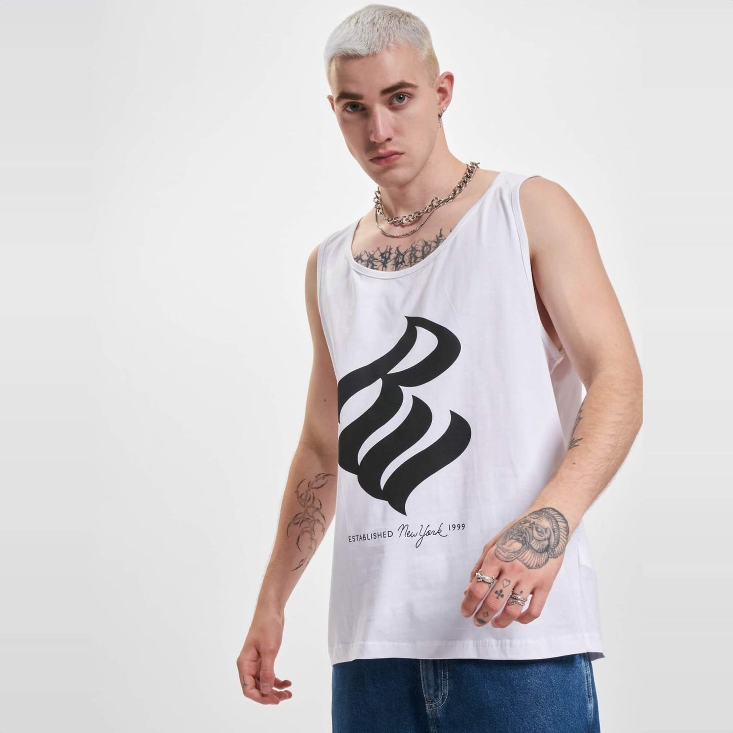 Tielko Rocawear RW Established New York 1999 biele