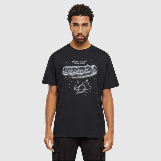 Tričko Mister Tee Upscale Moon čierne