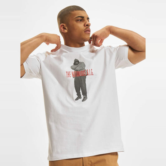 Tričko Mister Tee The Notorious B.I.G. biele