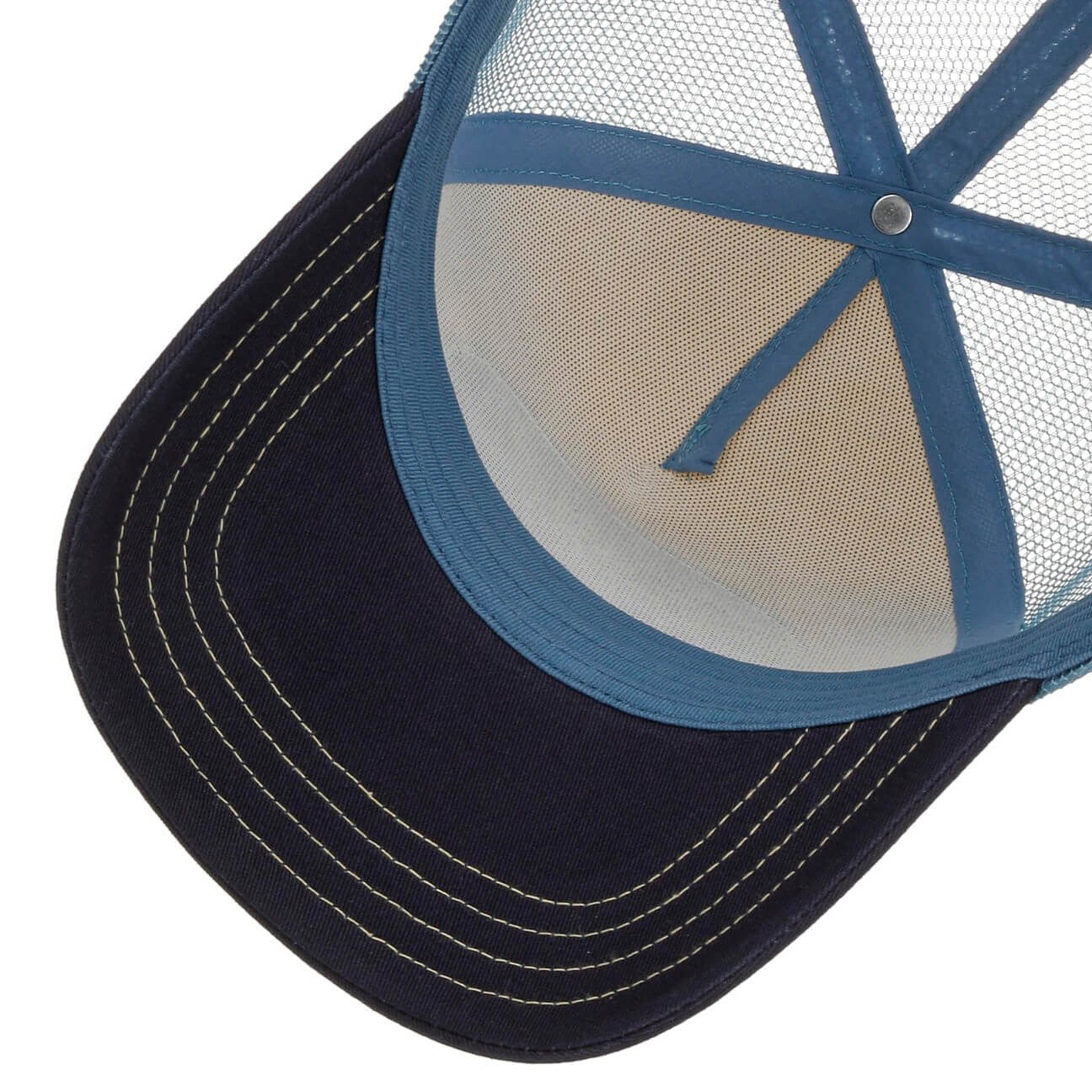 Śiltovka Stetson Trucker Cap High Speed Midnight Blue-Light Yellow