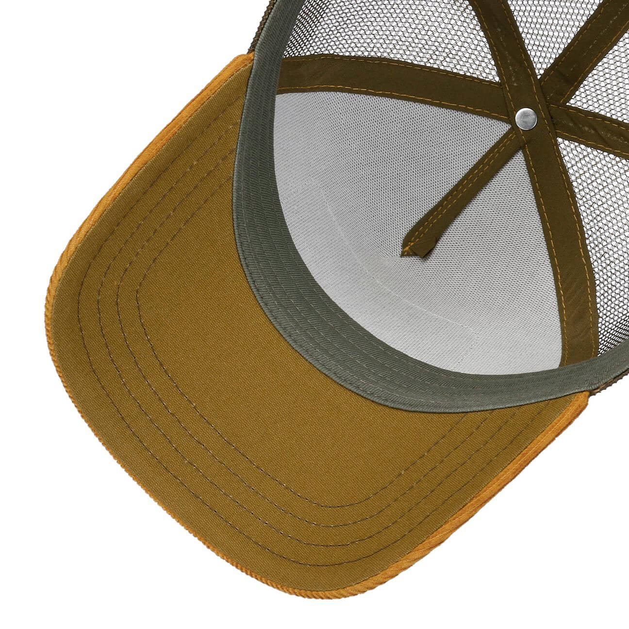 Šiltovka Stetson Trucker Cap Skull Yellow/Red