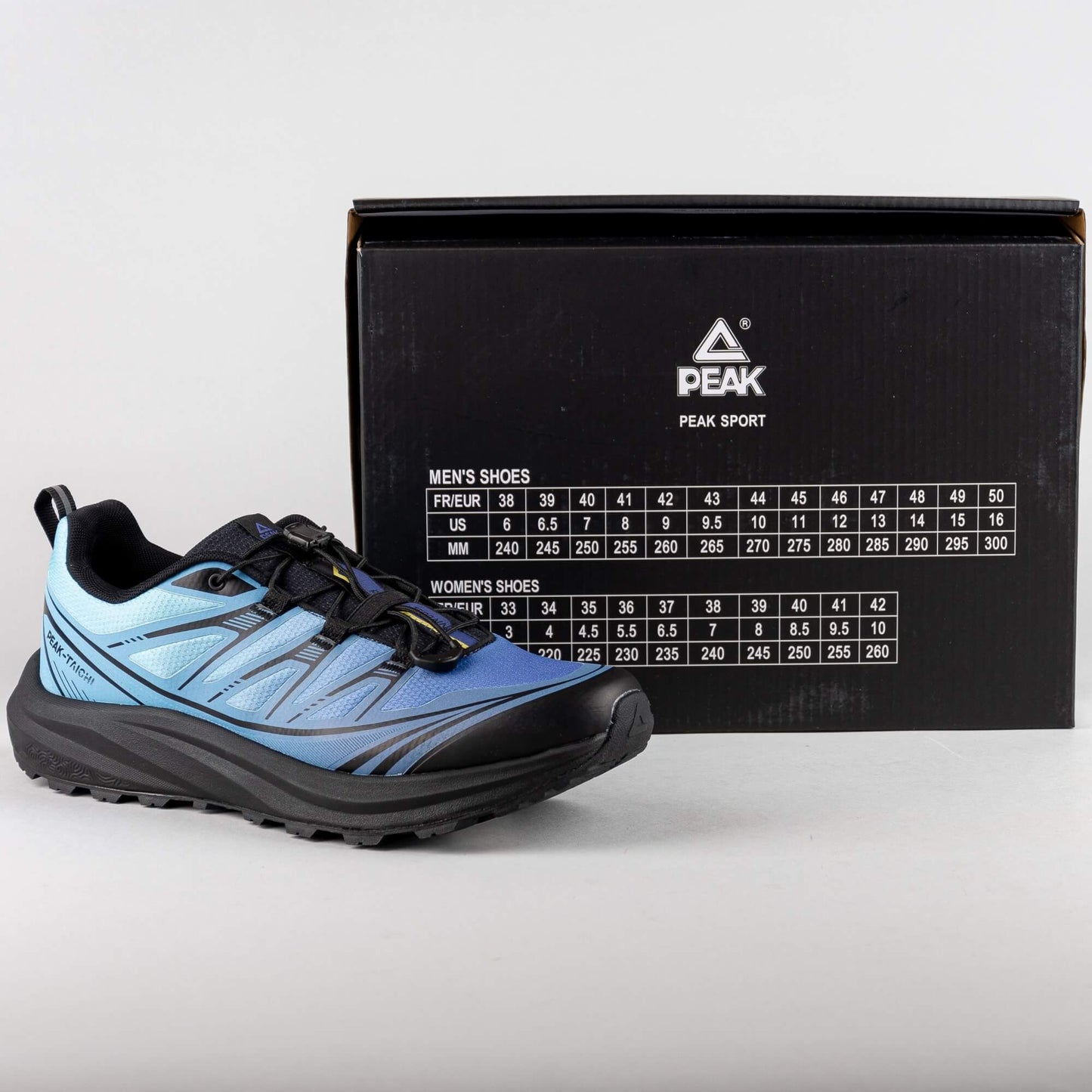 Peak Walking Shoes Taichi Walking Blue-Violet