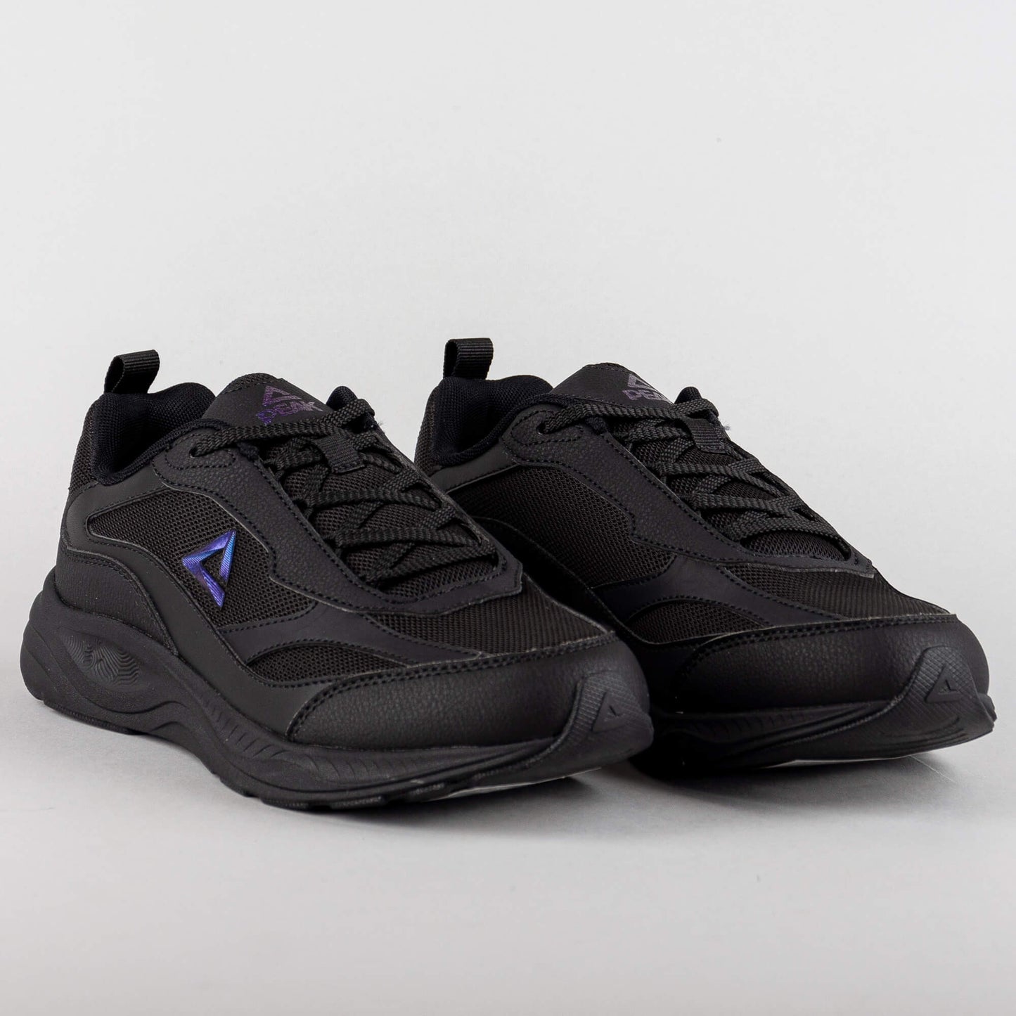 Peak Walking Shoes Walking All Black