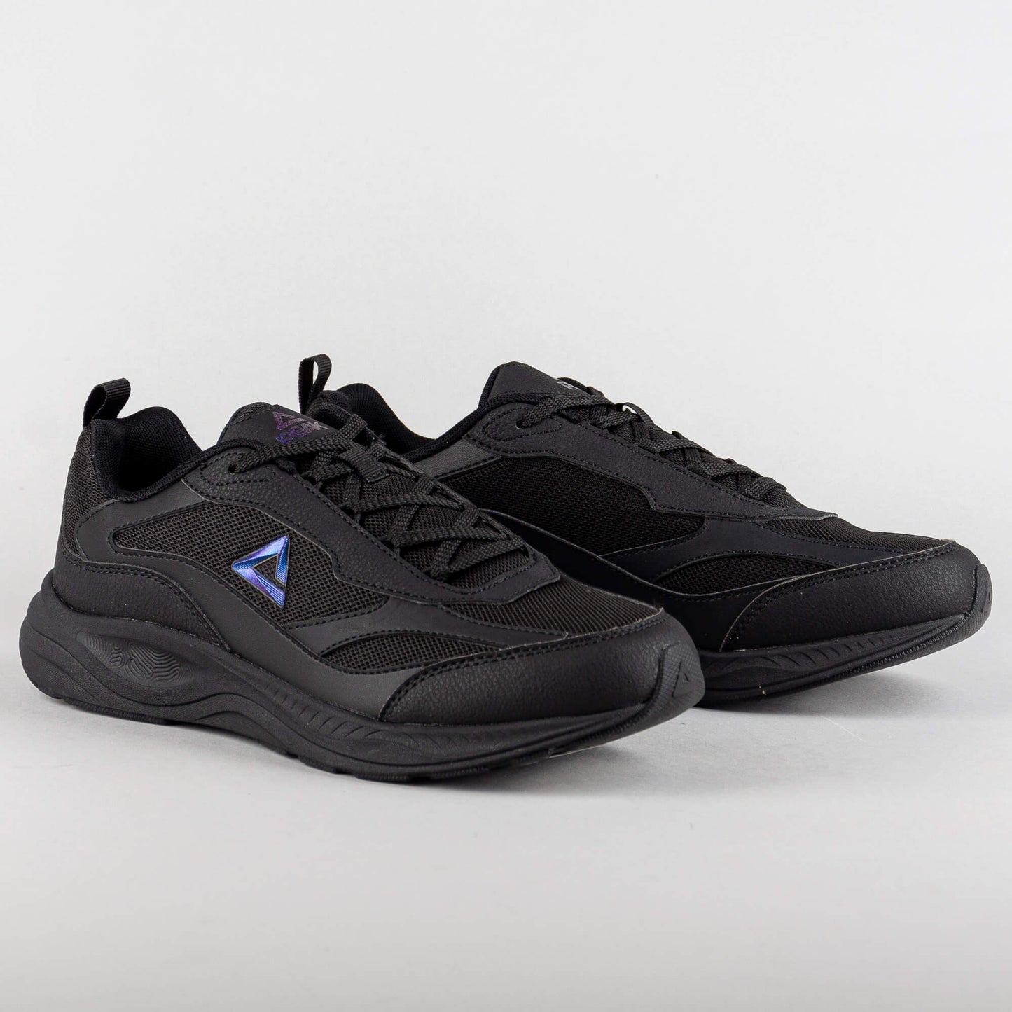 Peak Walking Shoes Walking All Black
