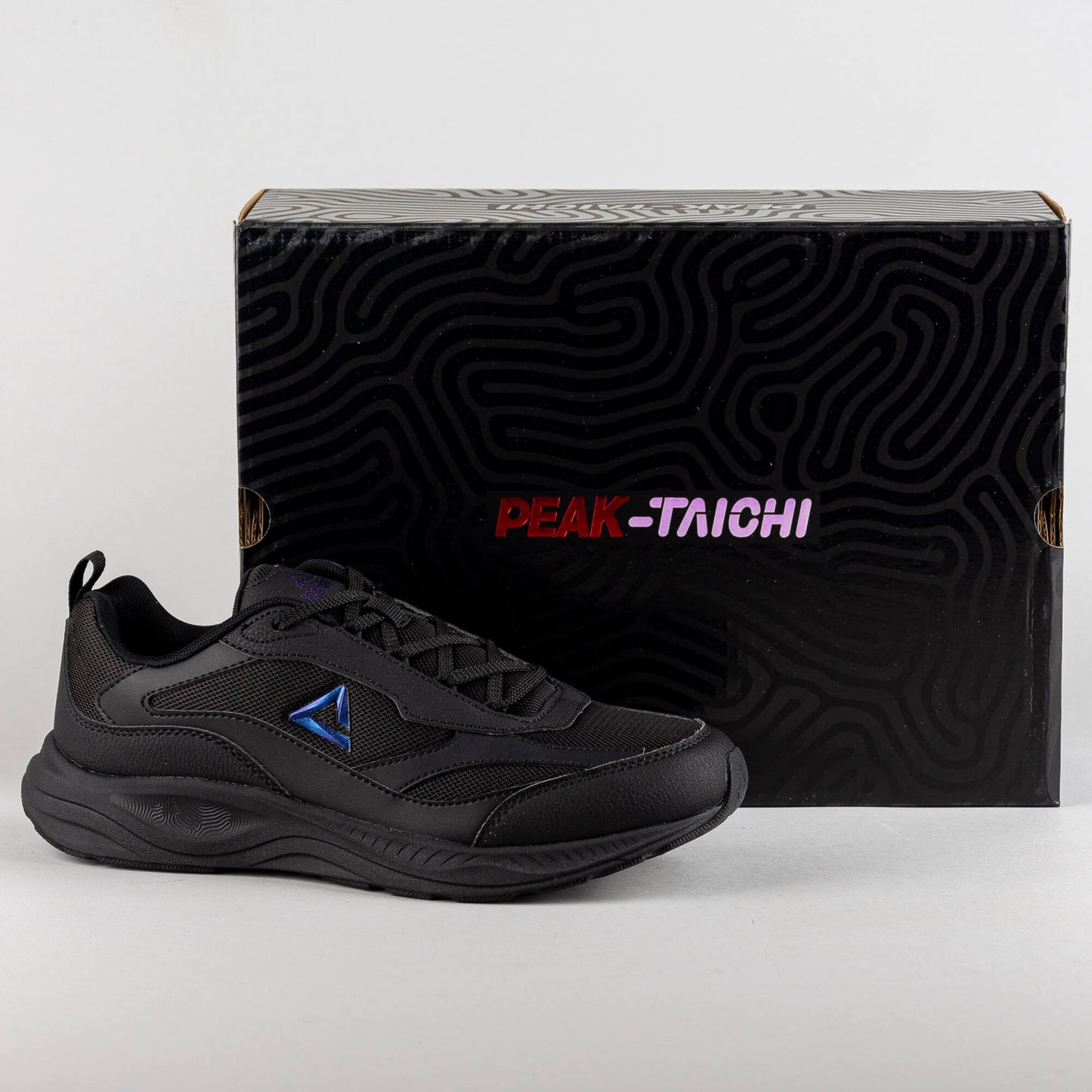 Peak Walking Shoes Walking All Black