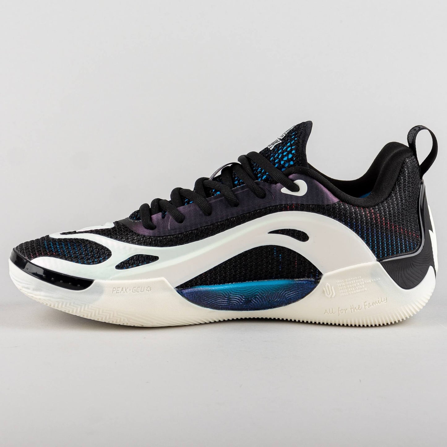 Peak Basketball Match Shoes Andrew Wiggins Aw4 Signature Black/White