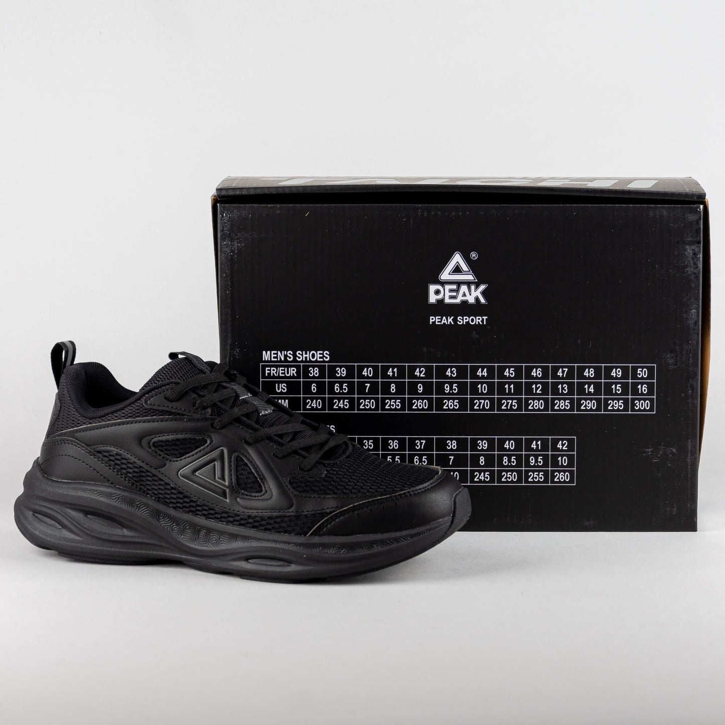 Peak Cross Training Shoes Cross Training All Black