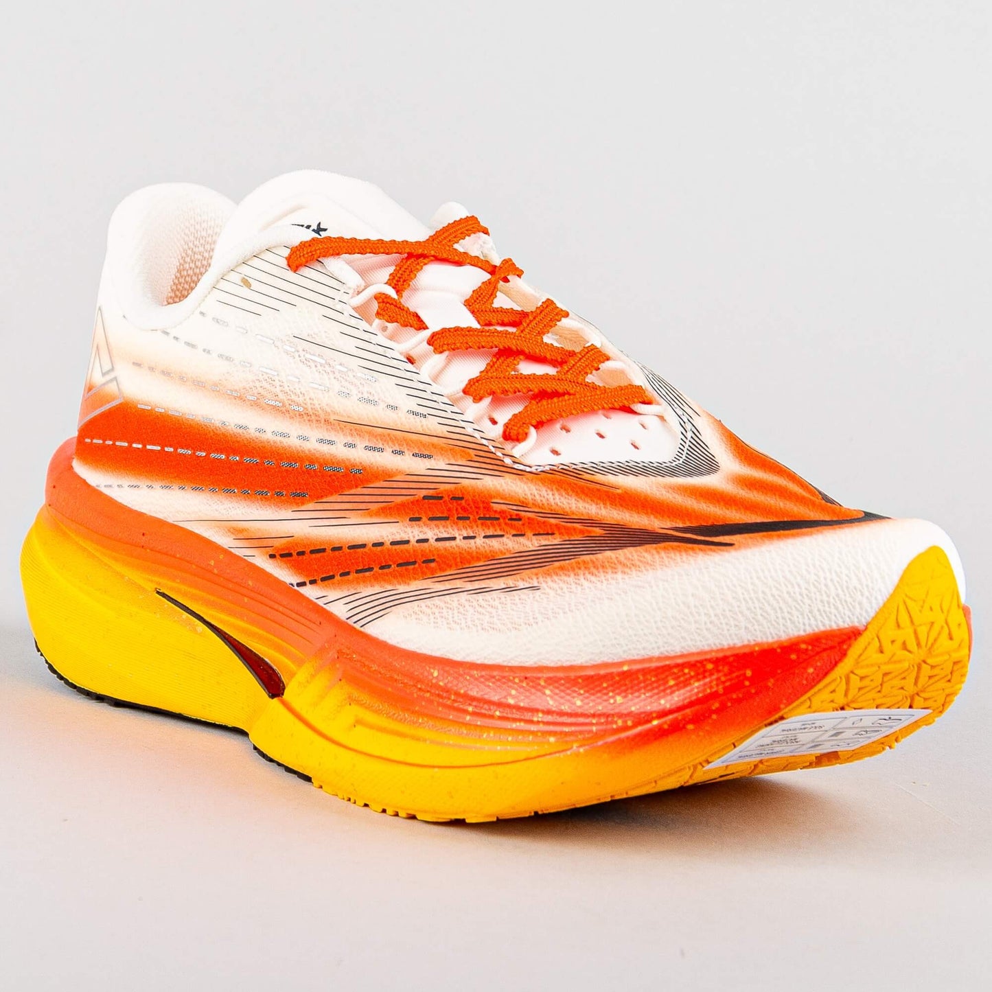 Peak Race Running Shoes Up30 5.0 Carbon  White/Orange