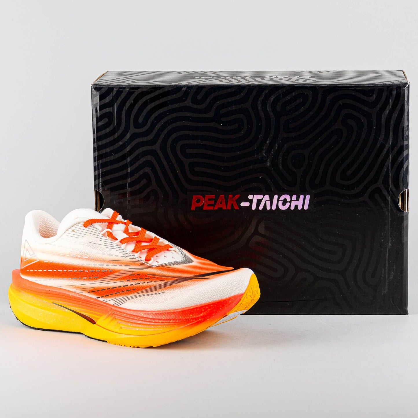Peak Race Running Shoes Up30 5.0 Carbon  White/Orange
