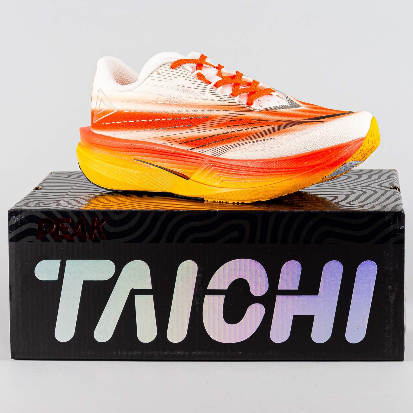 Peak Race Running Shoes Up30 5.0 Carbon  White/Orange
