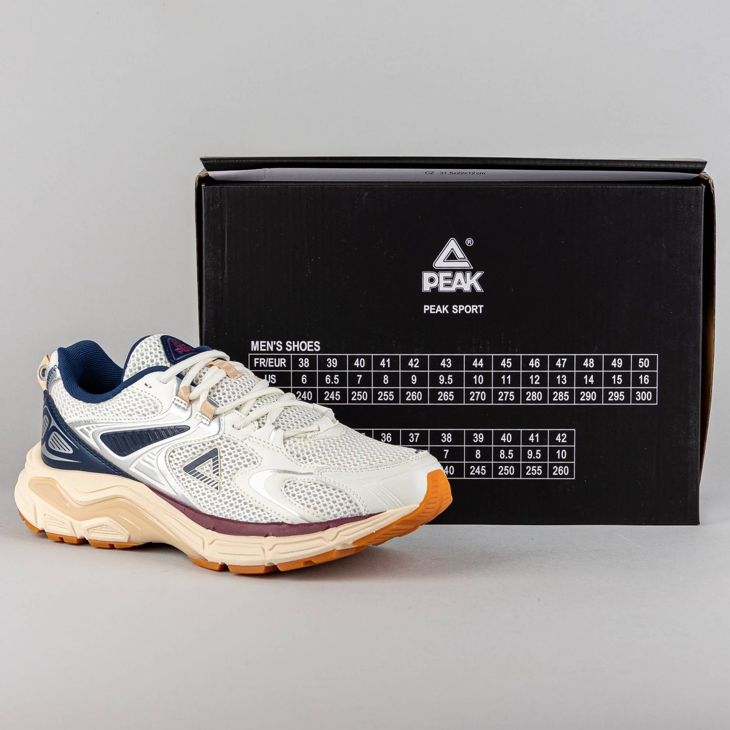 Peak Volkswagen Running Shoes Og-7K 3.0 White/Navy