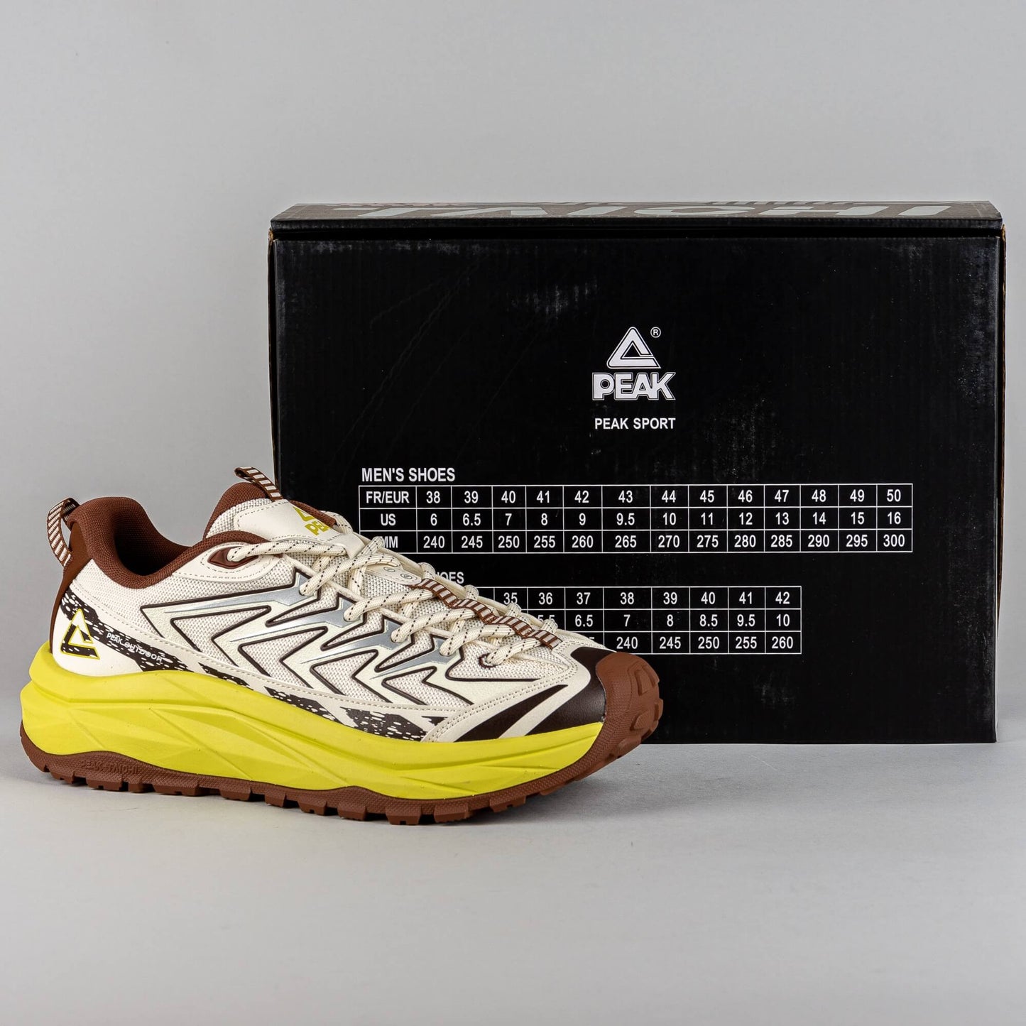 Peak Outdoor Shoes Outdoor Canvas White/Brown