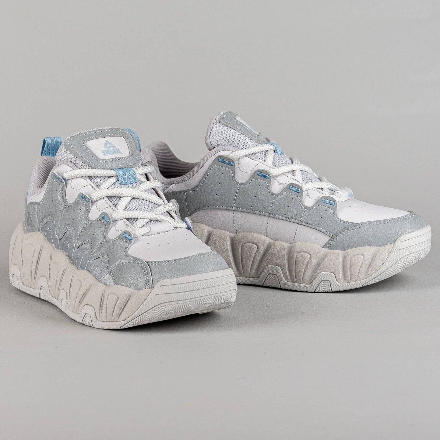 Peak Classic Flat Shoes Taichi Giant Teeth Grey/Silver