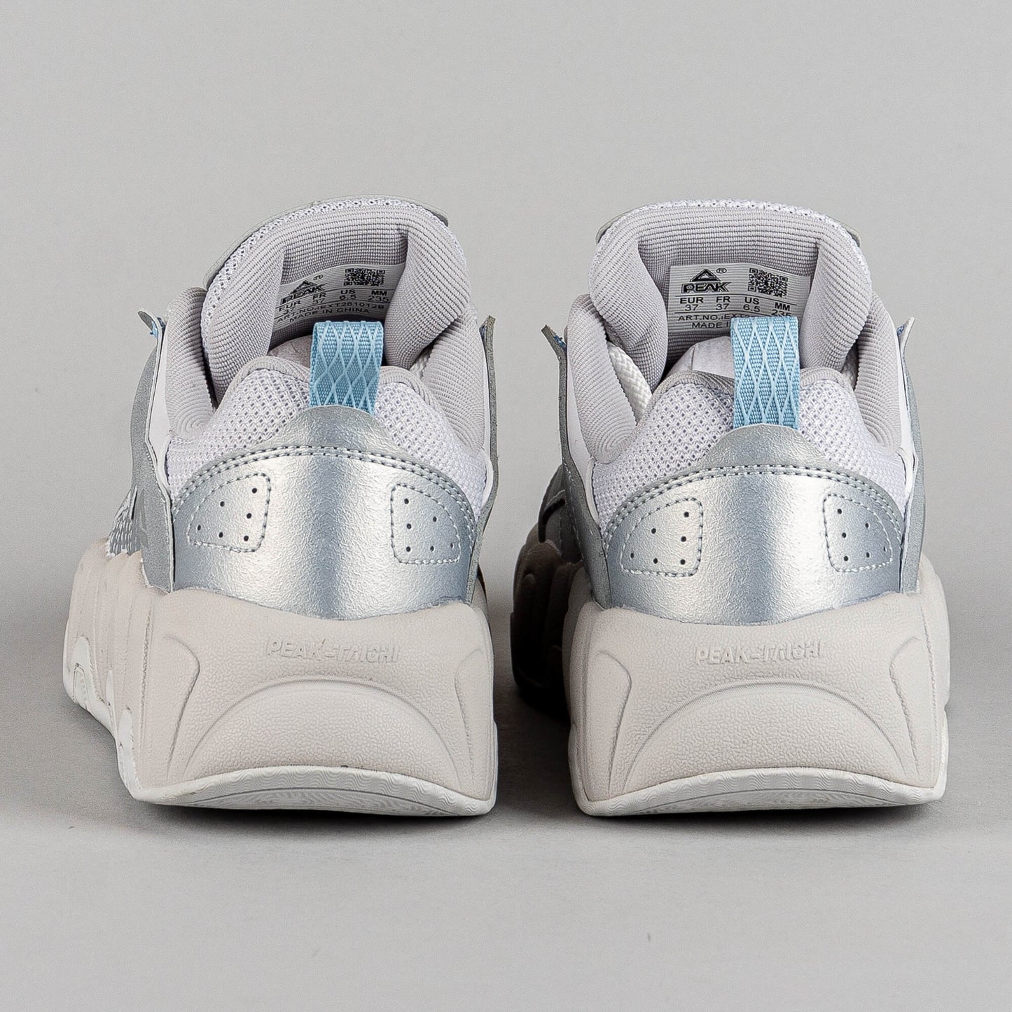 Peak Classic Flat Shoes Taichi Giant Teeth Grey/Silver