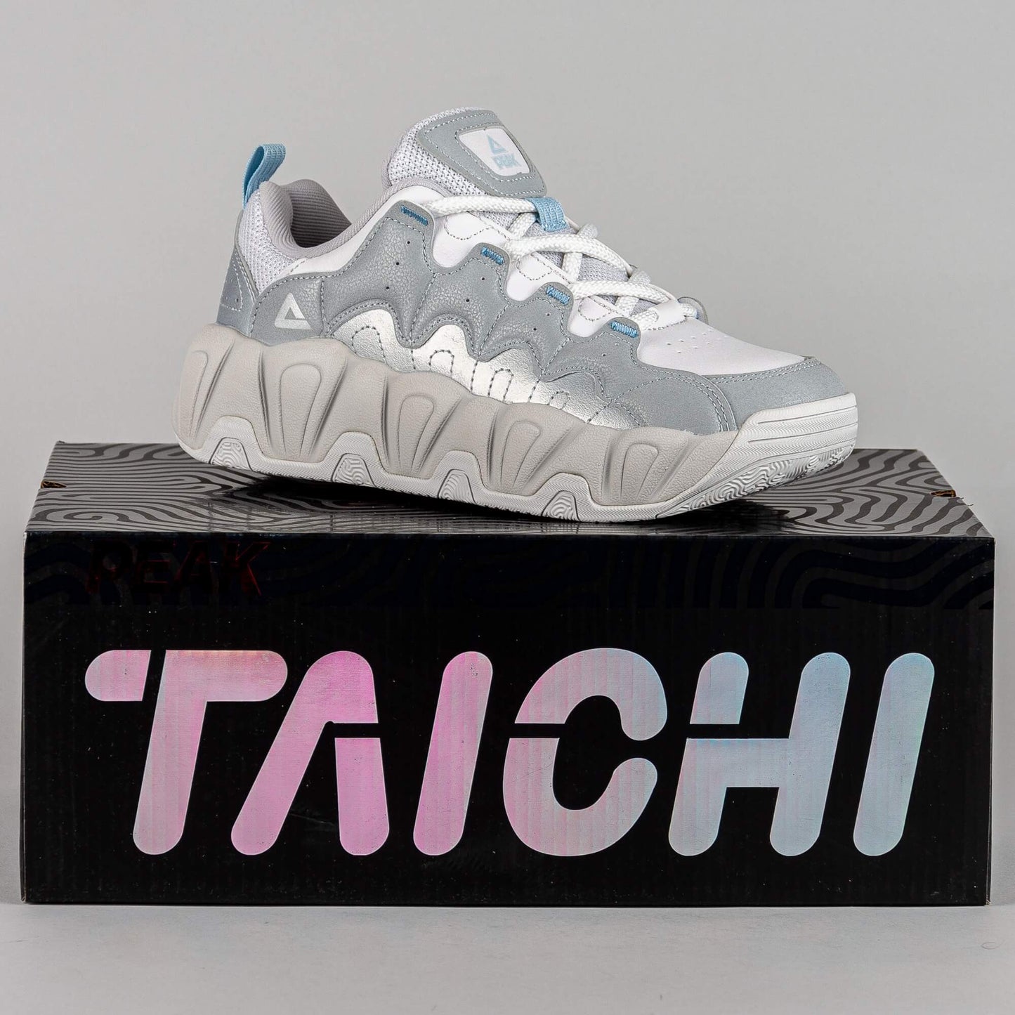Peak Classic Flat Shoes Taichi Giant Teeth Grey/Silver