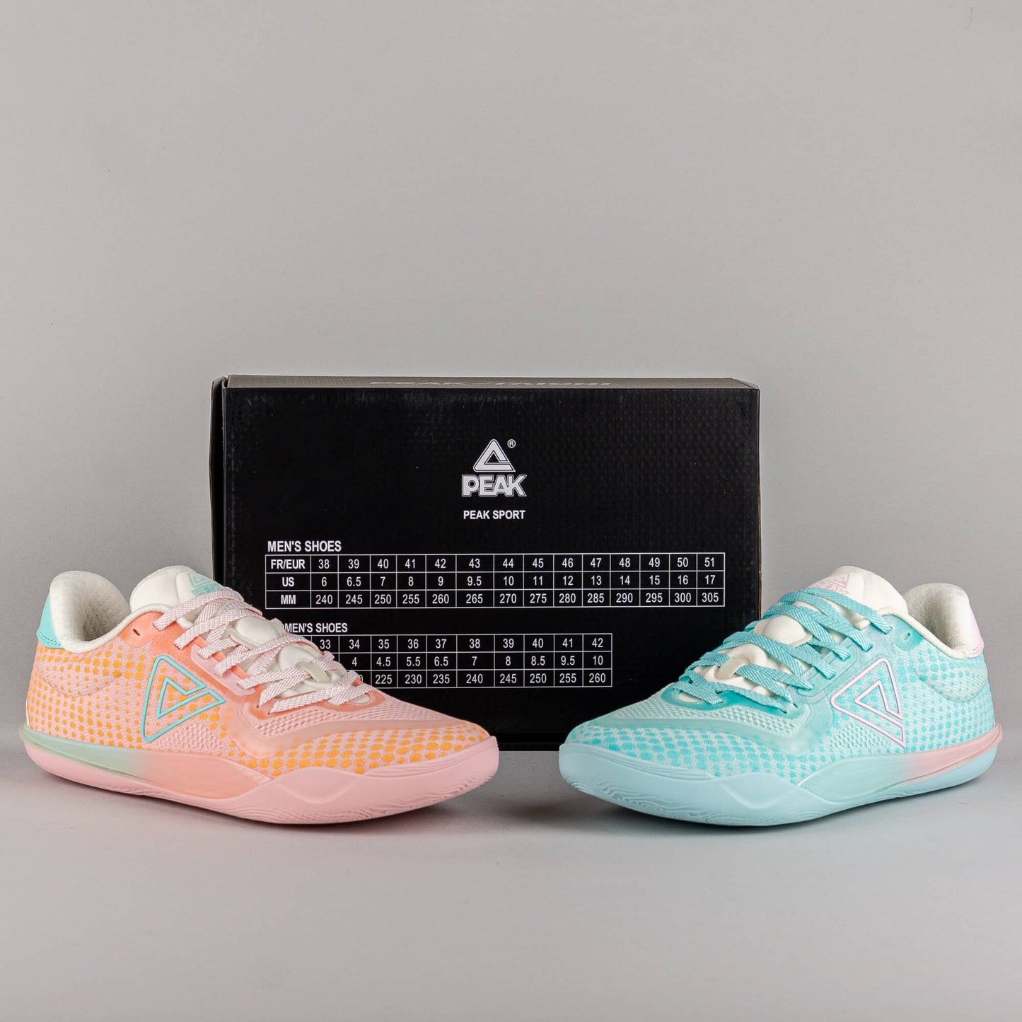 Peak Basketball Match Shoes Wu Shuang Supreme Ex Blend Color