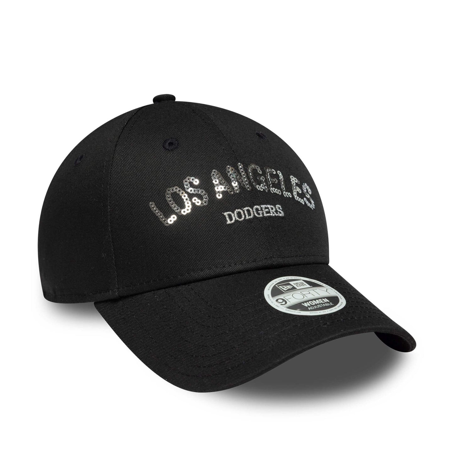 Dámska Šiltovka NEW ERA 940W MLB Sequin wordmark 9forty LOS ANGELES DODGERS čierna