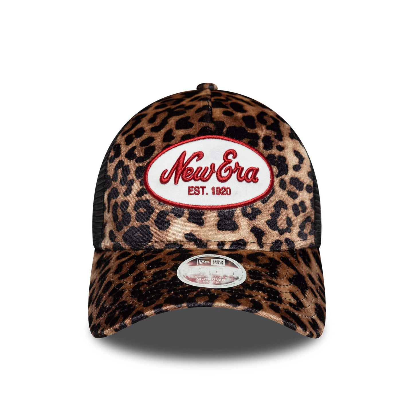 Dámska Šiltovka NEW ERA 940W MC Af trucker leopard maskáčová
