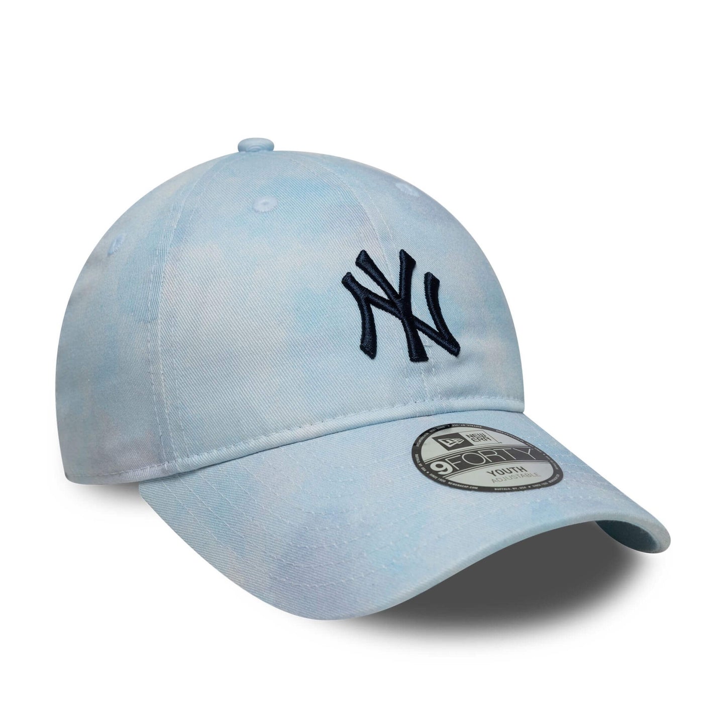 Detská Šiltovka NEW ERA 920K MLB Tie dye 9twenty NEW YORK YANKEES bledomodrá